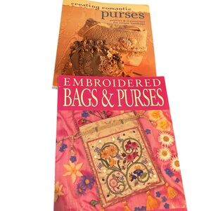 2 Embroidered & Romantic Bags & Purses Book - Pink